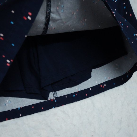 Croft & Barrow Skort Skirt Women's Size 14 Multicolor Regular Fit Cotton Stretch - Picture 4 of 9